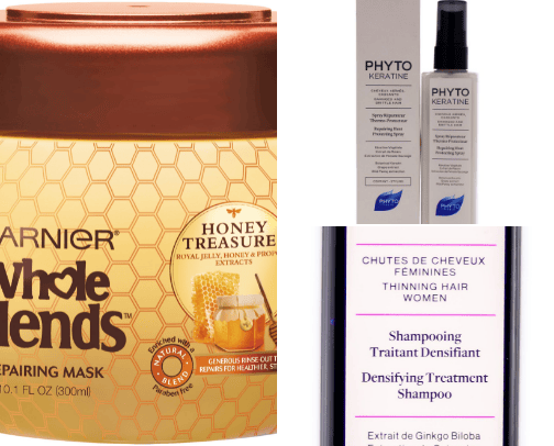 My hair care routine cover photo collage