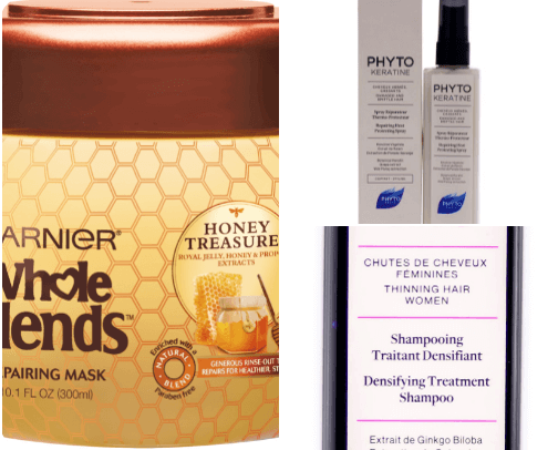 My hair care routine cover photo collage