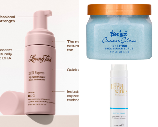 Self-Tan Routine cover photo collage