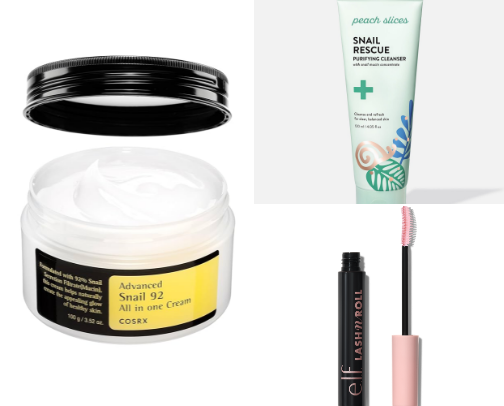 fav beauty products cover photo collage
