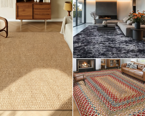 Top 15 Rugs That Make Every Room Look Expensive cover photo collage