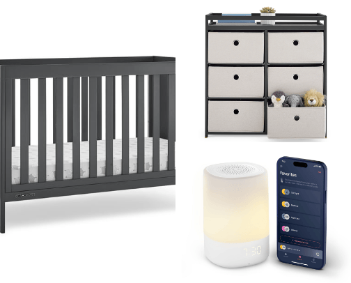 Baby room cover photo collage