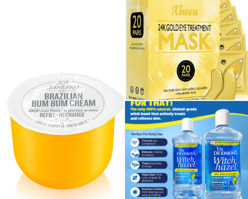 My favorite beauty recs cover photo collage