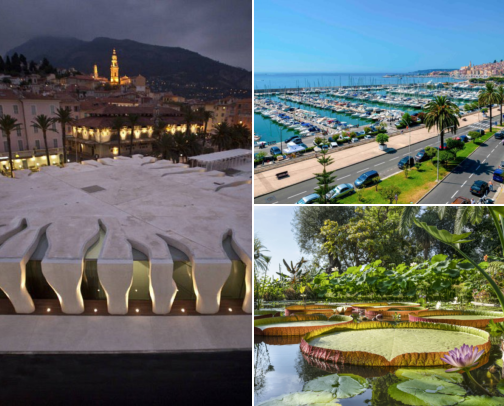 Hotel stays for an easygoing getaway, Citrus Gardens, Sea Views & Easygoing Days by the Water Menton, France cover photo collage