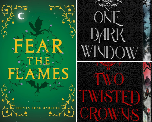 Fantasy books cover photo collage