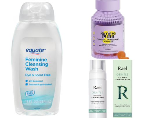 The Best Feminine Hygiene Products cover photo collage
