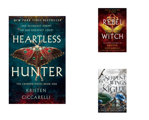 Fall Reading Capsule: 8 Romantasy Picks cover photo collage