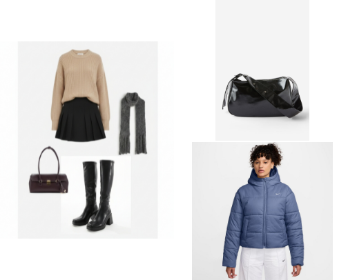 Autumn/winter (pinterest) outfit inspo cover photo collage