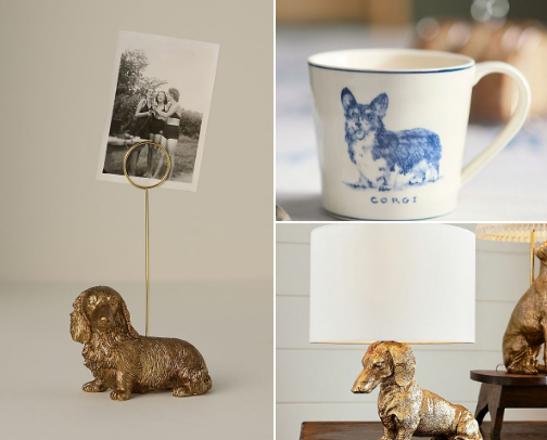 Dog decor cover photo collage