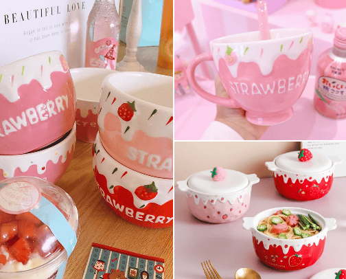 Pink things cover photo collage