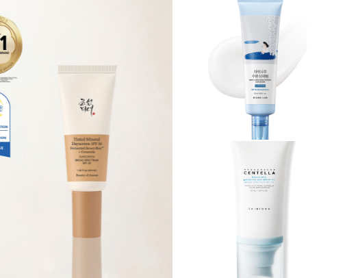 My Favorite Sunscreens 🌞 | Lightweight & Everyday SPF cover photo collage