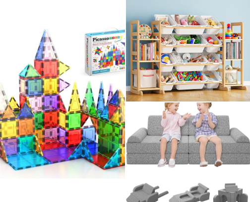 Raising Living Room Kids Must Haves cover photo collage