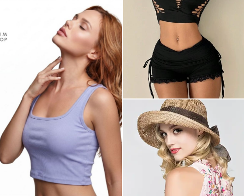 Summer Outfit and Fashion cover photo collage