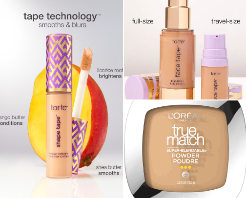 This is what's in my makeup bag. cover photo collage