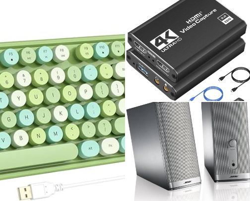 Streaming Setup - Content Creator Must Haves 🖥️⌨️ cover photo collage