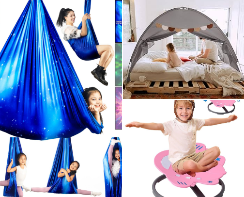 Sensory items for Autism cover photo collage