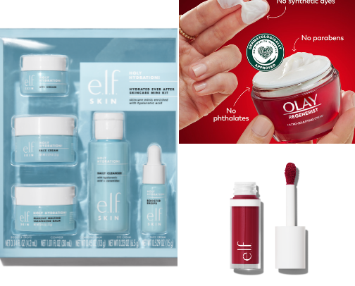 My favorite beauty recs cover photo collage