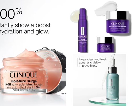 |Clinique Skin Care| My favourites | For a clean face, acne-free, wrinkle-free and healthy face| cover photo collage