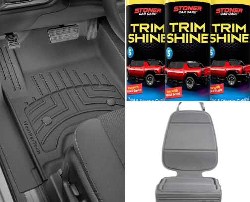 Car must-haves for moms who want to keep it looking new cover photo collage