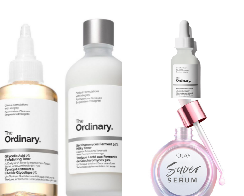 My favorite beauty recs cover photo collage