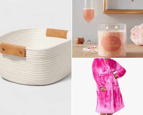 Girly gift basket ideas cover photo collage