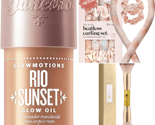 Beauty Faves 🤩💄🧖🏼‍♀️ cover photo collage