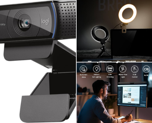 Look Good on Camera (Budget → Pro) cover photo collage