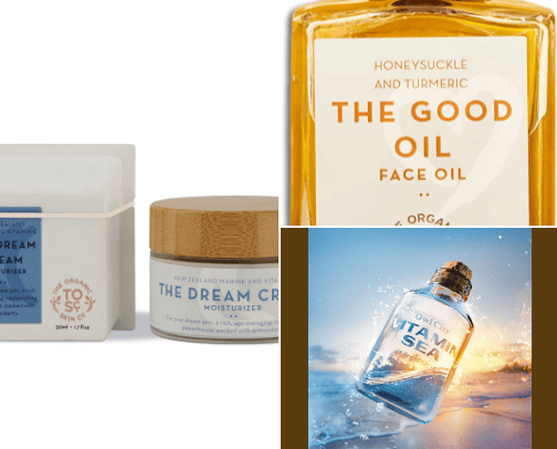 Skincare Essentials cover photo collage