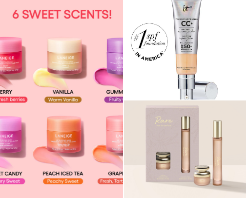 My favorite beauty recs cover photo collage