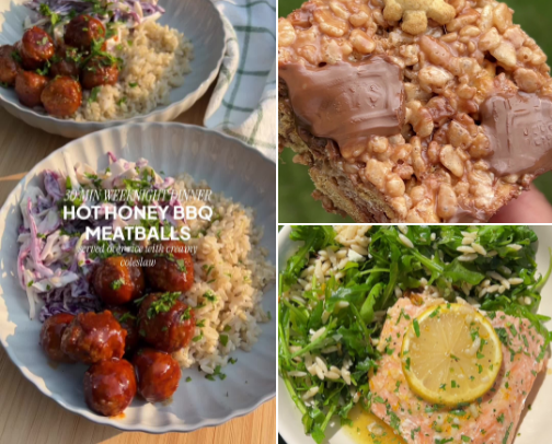 Recipes cover photo collage