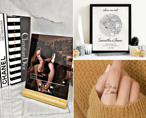 Personalised Etsy gifts 🎁 cover photo collage