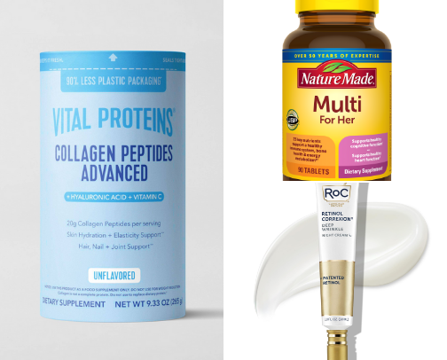 Health & Beauty Essentials I Use for Healthy Aging cover photo collage