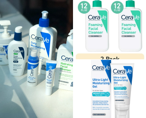 CeraVe Essentials: Because Skin Deserves Nice Things cover photo collage