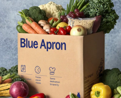 Blue Apron cover photo collage