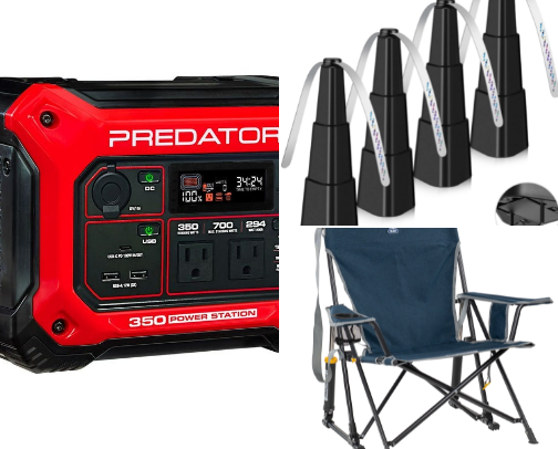 Camping Essentials!!🏕️ cover photo collage