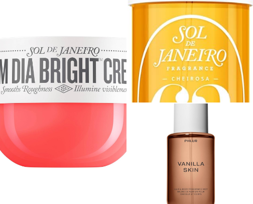 Smell-Good Favorites: Body Lotions, Sprays & Everyday Perfumes cover photo collage