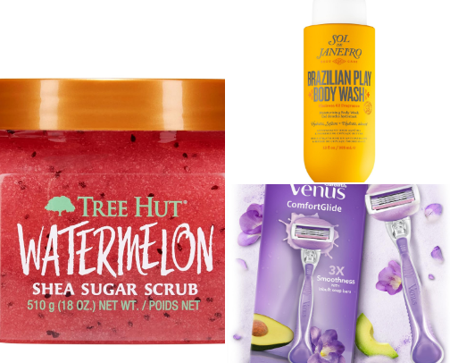 Everything Shower Essentials for Soft Skin, Silky Hair & Main Character Energy ✨ cover photo collage