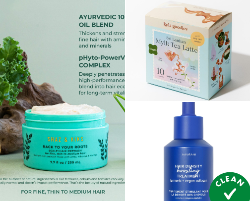 Products rooted in South Asian traditions cover photo collage