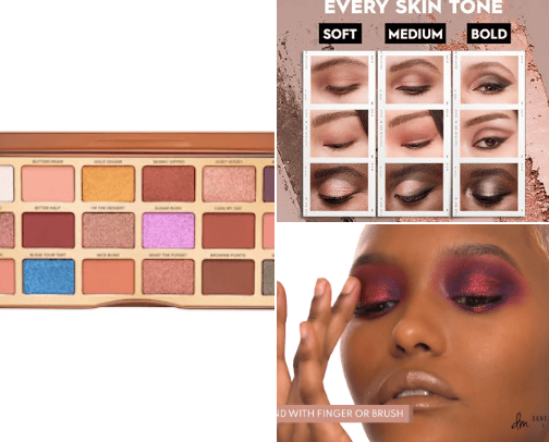 eyeshadow palette🧚‍♀️ cover photo collage