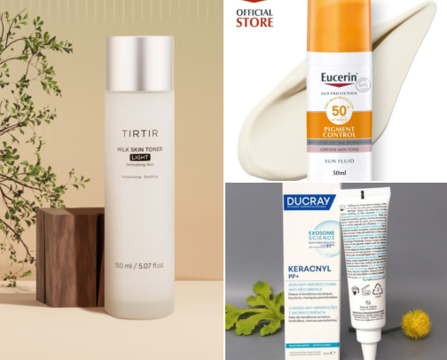 BEST Acne Prone Skincare for Accutane/sensitive skin types cover photo collage
