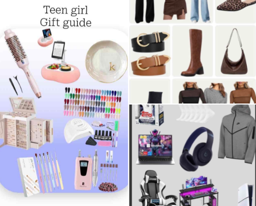 Amazon gift guides cover photo collage