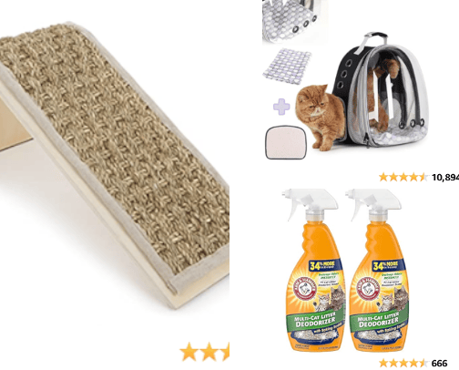 My Cats Favorite Products cover photo collage