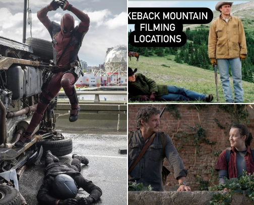 Love tv and movies? 🎥 🎬🍿📼🎞️ Check out these places used across Canada 🇨🇦 cover photo collage