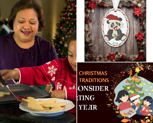 Celebrating Christmas with Grandparents & Kids cover photo collage