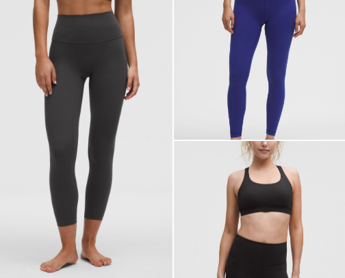 Lululemon brand cover photo collage