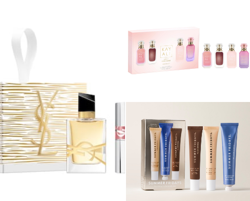 My favorite Holidays sets🧴💄💇‍♀️👛 cover photo collage