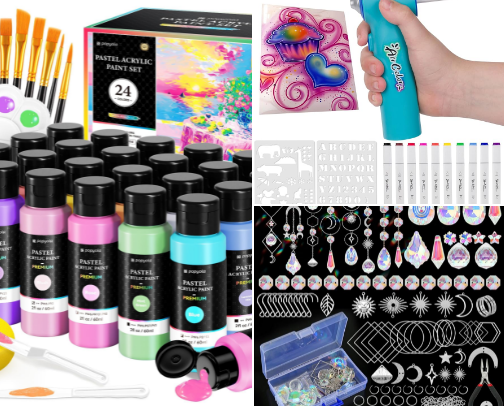 Unleash Your Creativity: Recommended Crafts & Supplies cover photo collage