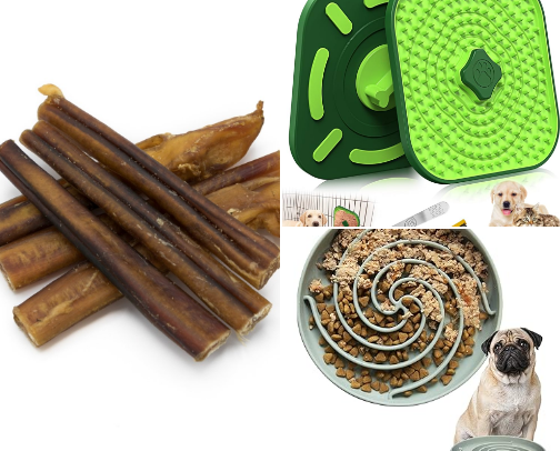 Must have dog items cover photo collage