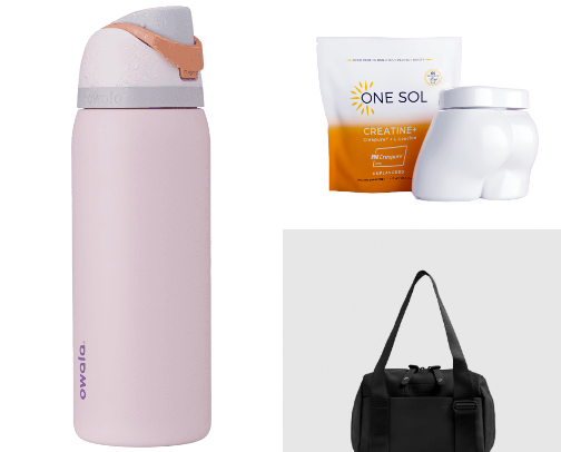 Gym products I swear everyone should have!!✨🏋🏽‍♀️ cover photo collage