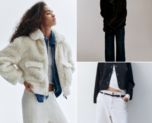 H&M Winter jackets ❄️ cover photo collage